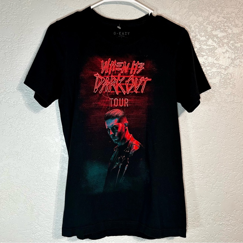 G-Eazy 2016 When Its Dark Out Tour T-Shirt Size Men’s Small Unisex Band Merch